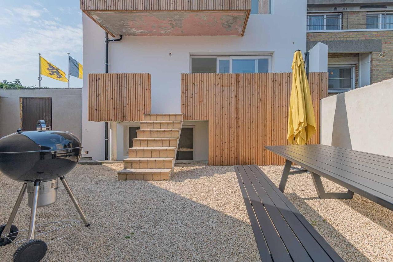 Vakantiewoning Voor 12 Met Garages Terras Tuin * Blankenberge